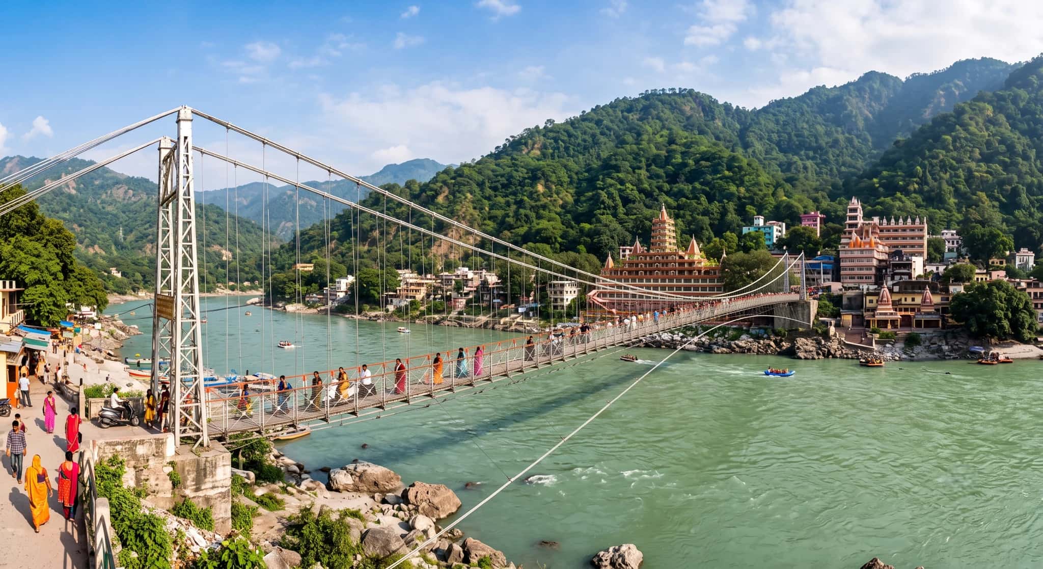 Laxman Jhula & Ram Jhula from Haridwar: Day Trip Guide