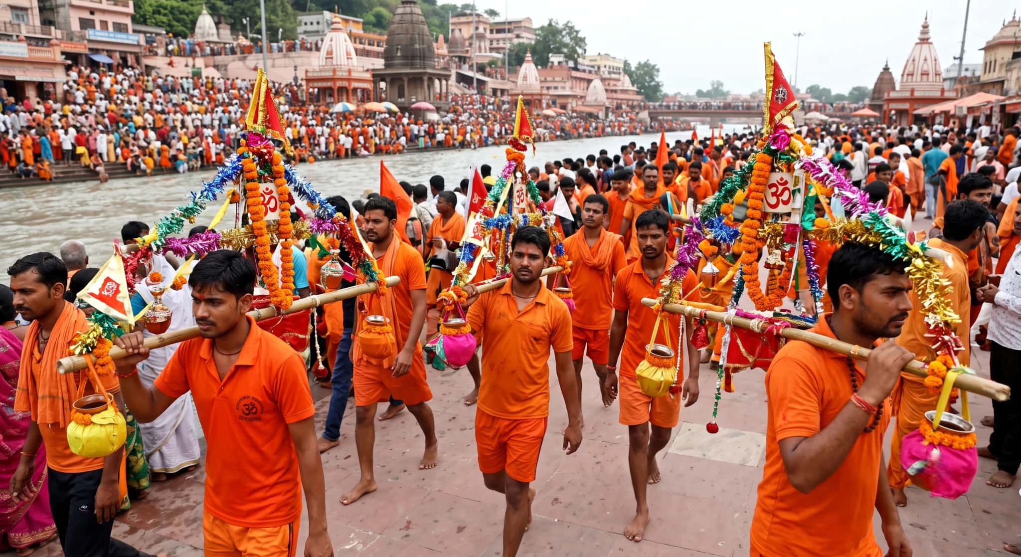 Kanwar Yatra in Haridwar: Dates, Routes, and Planning Guide