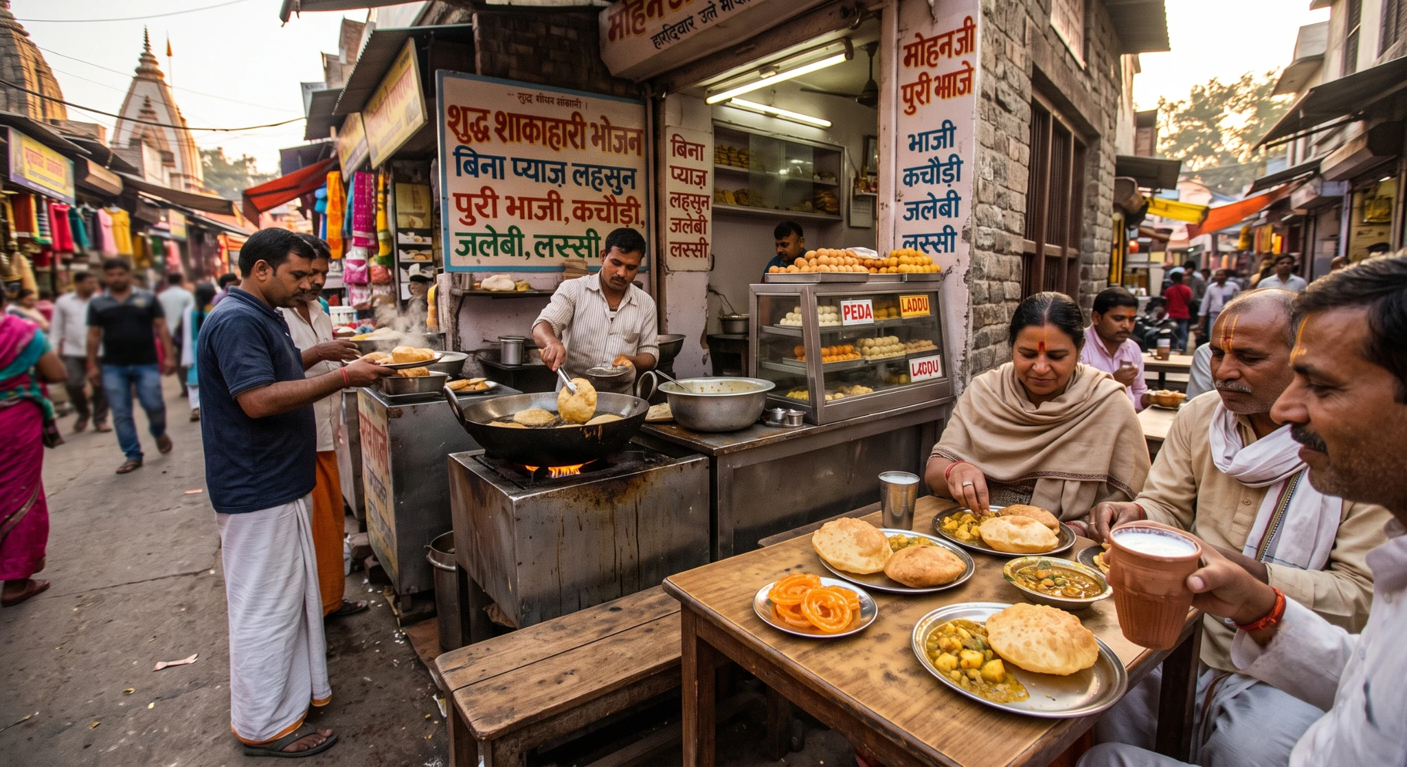 Where to Eat in Haridwar: Best Vegetarian & Street Food