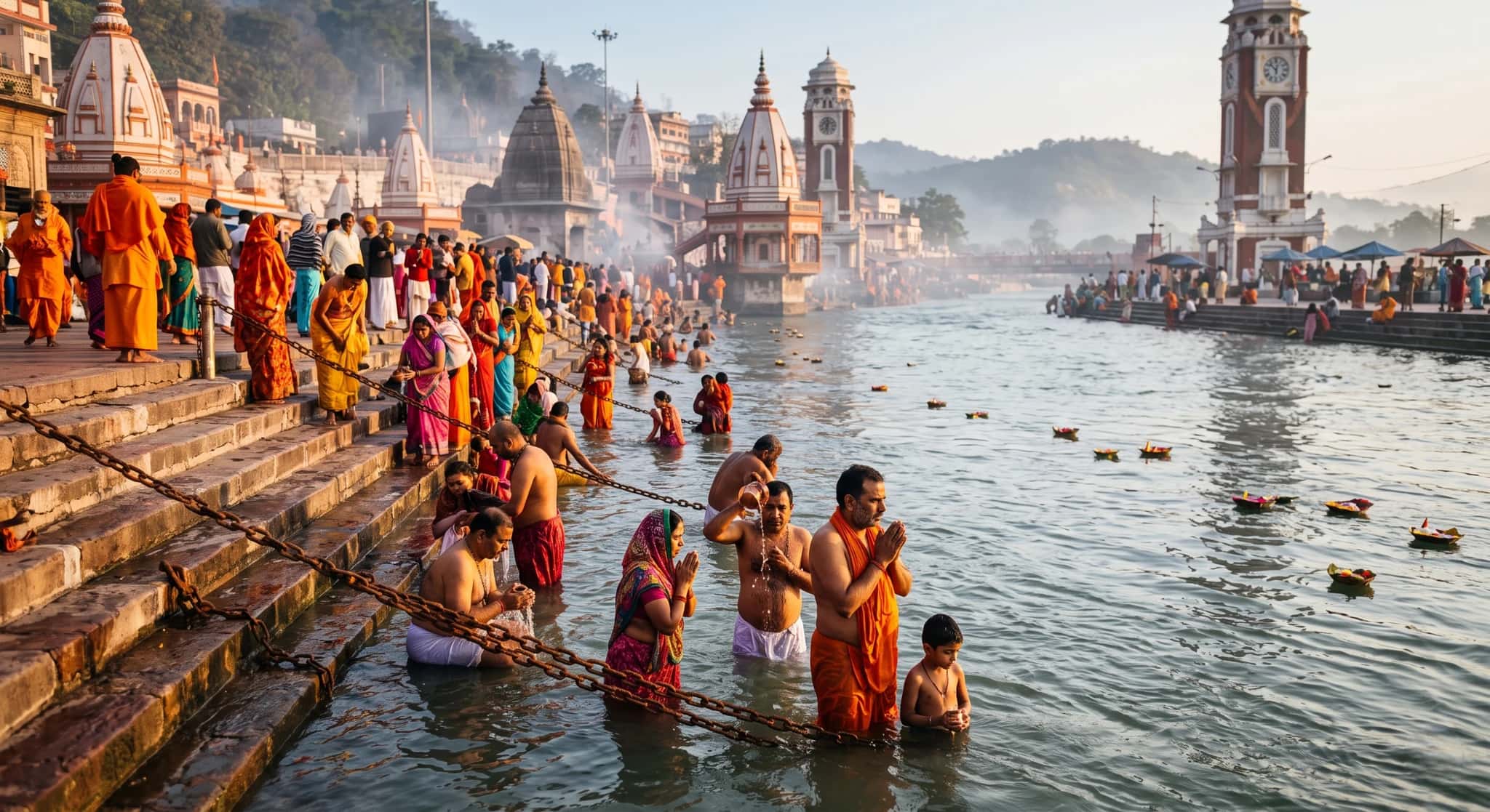 Ganga Snan in Haridwar: Best Ghats, Timings and Facilities