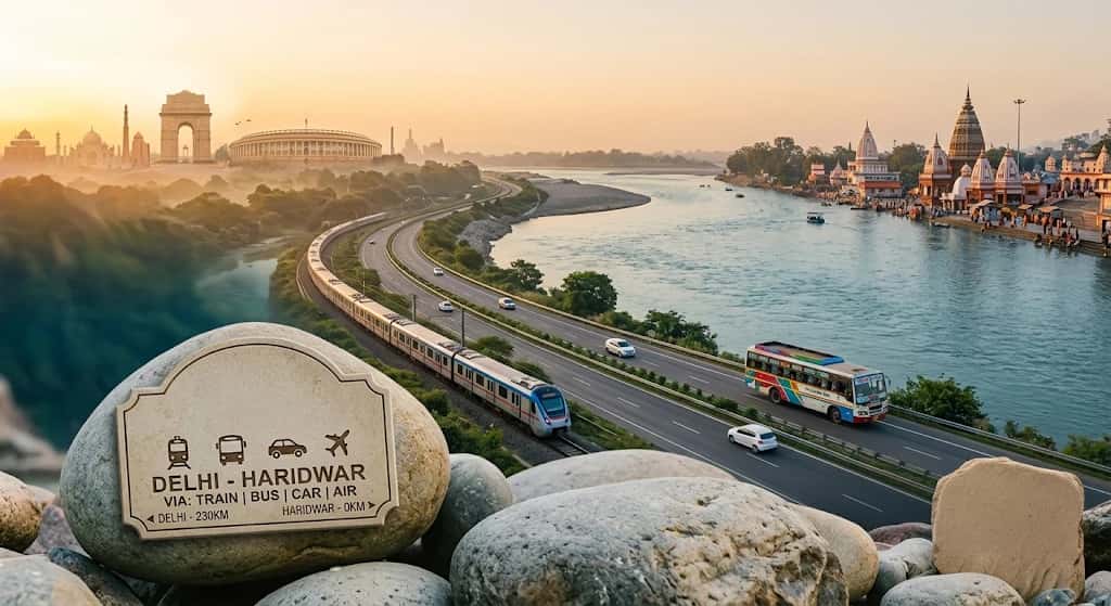 How to Reach Haridwar from Delhi